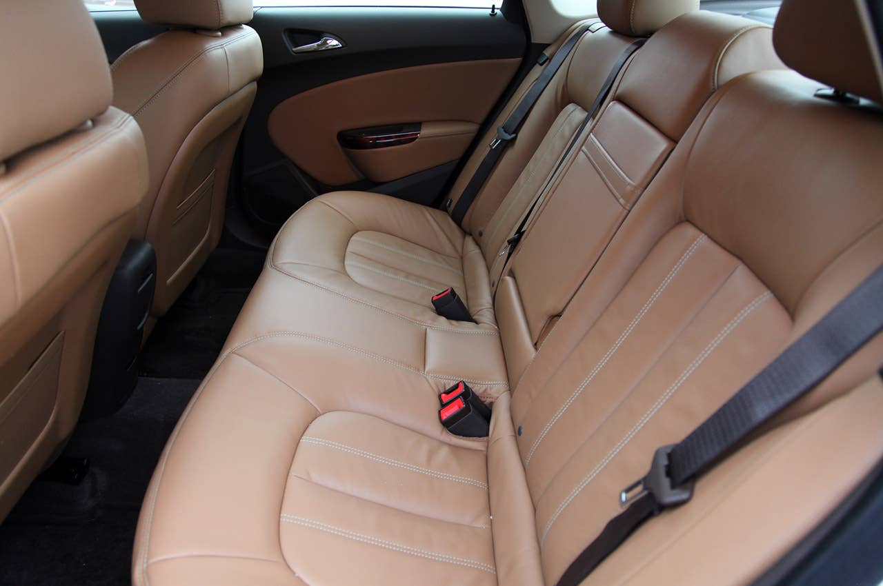 2012 Buick Verano rear seats