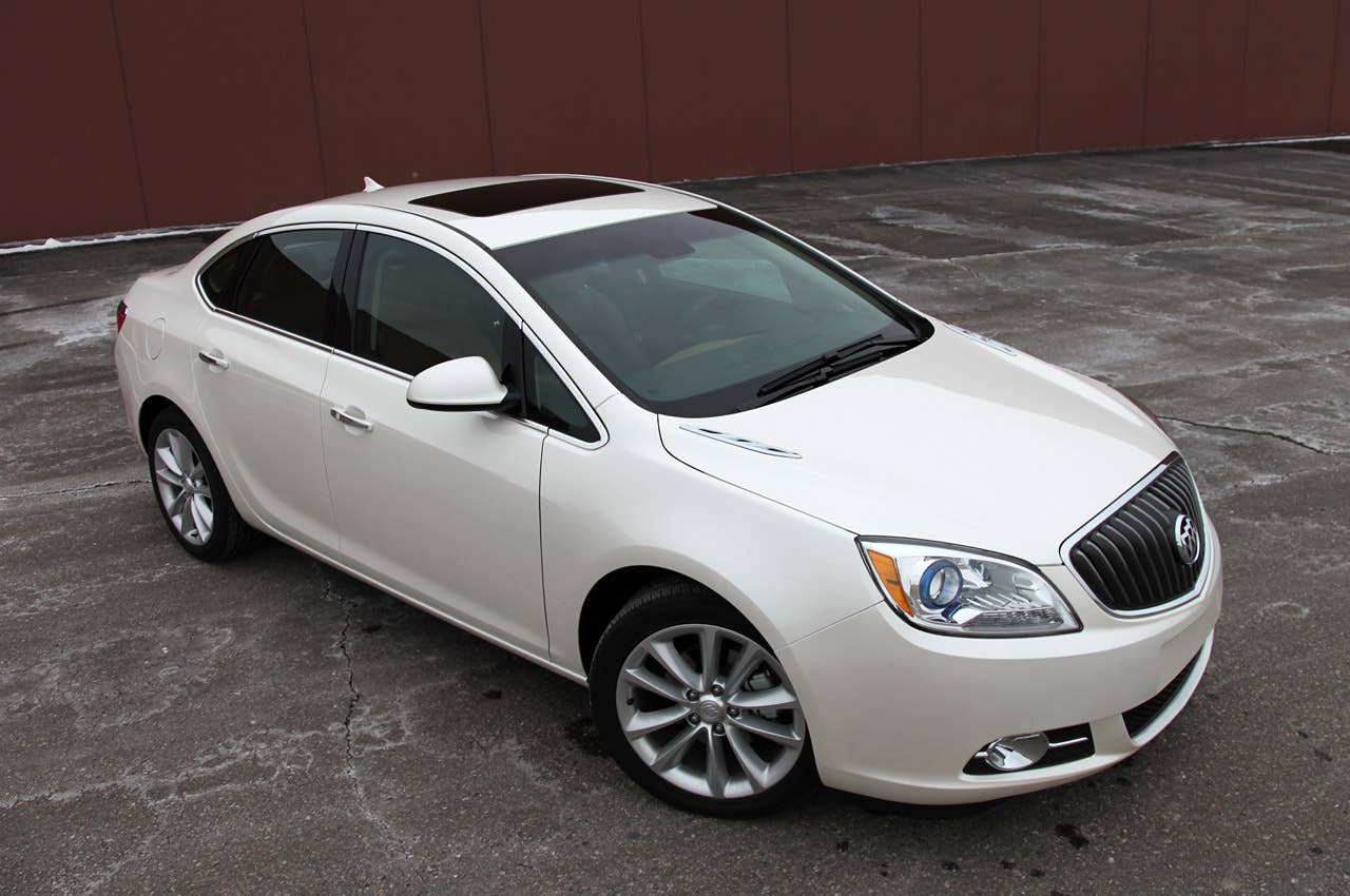 2012 Buick Verano front 3/4 view