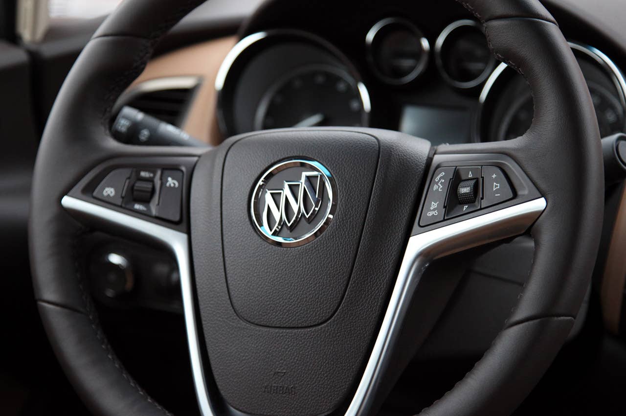 2012 Buick Verano steering wheel