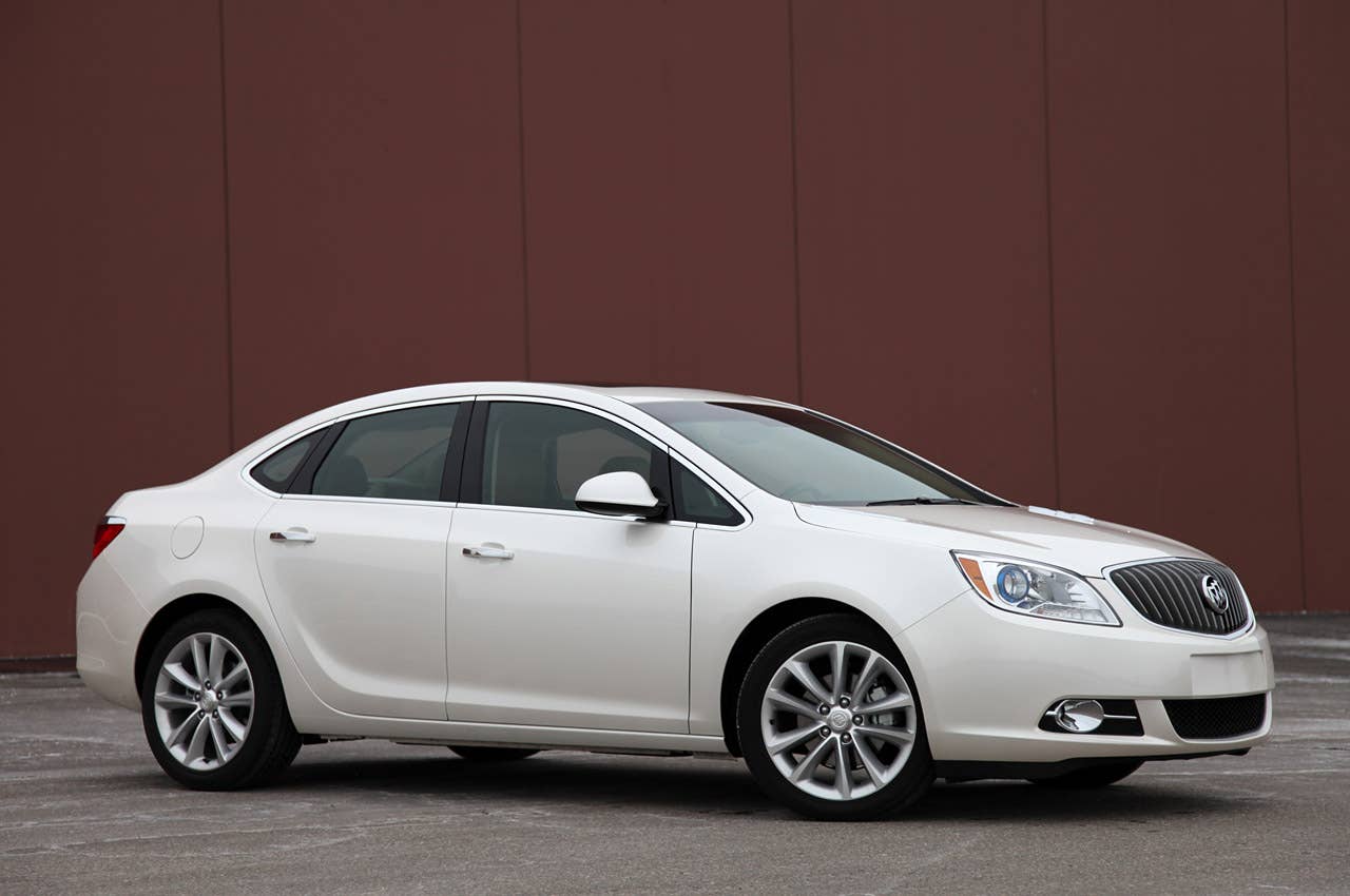 2012 Buick Verano front 3/4 view