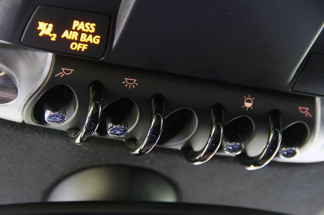 2013 Mini Countryman John Cooper Works All4 lighting controls