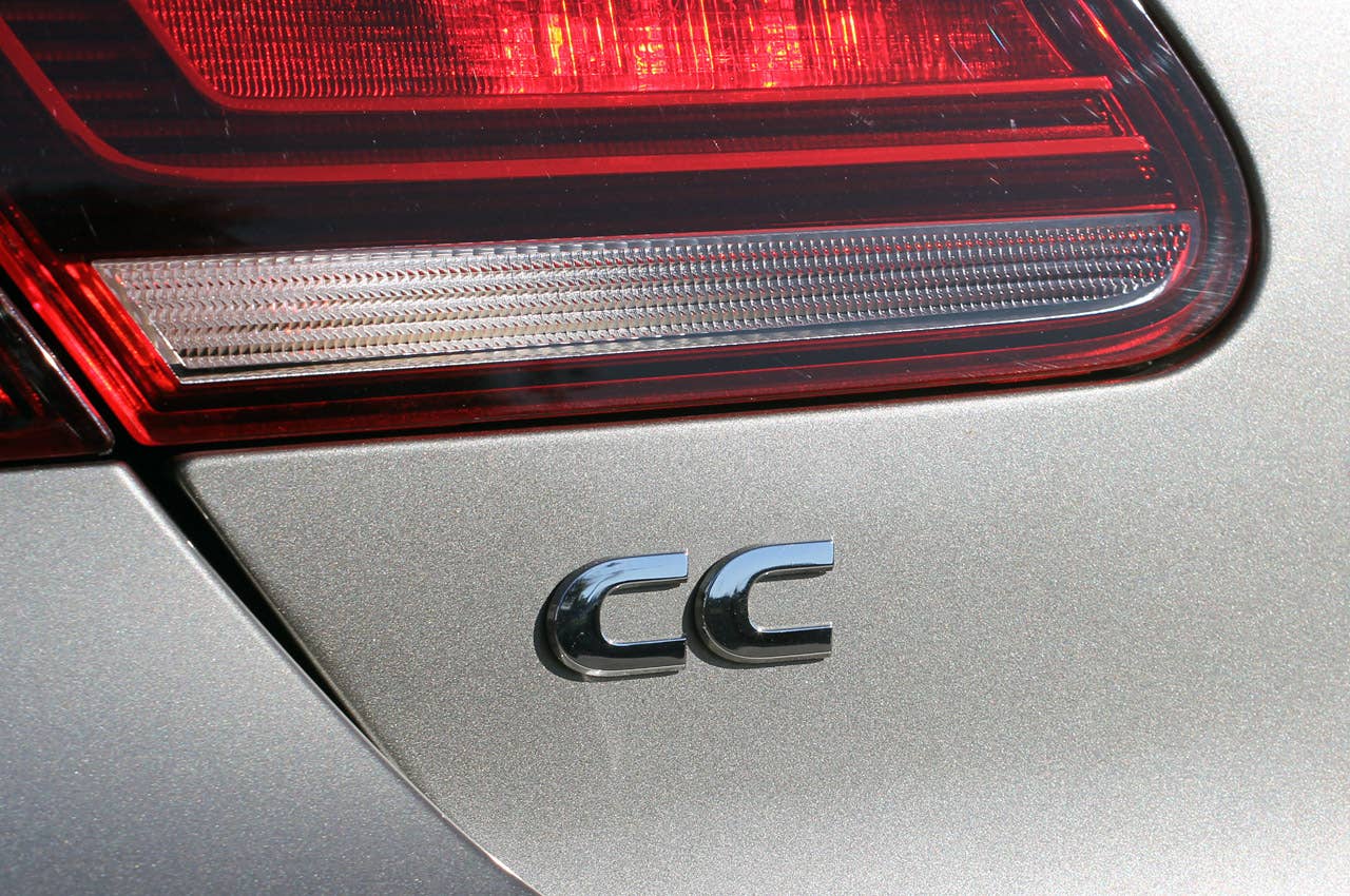 2013 Volkswagen CC badge