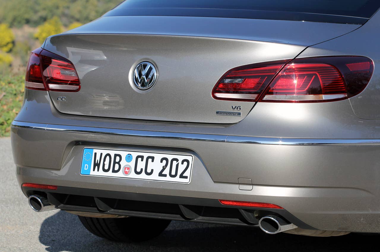 2013 Volkswagen CC rear detail