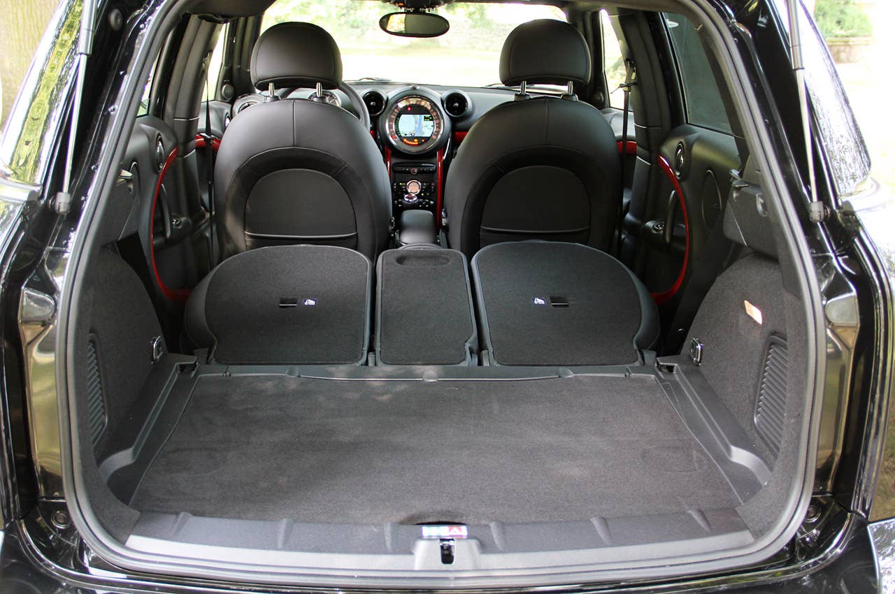 2013 Mini Countryman John Cooper Works All4 rear cargo area