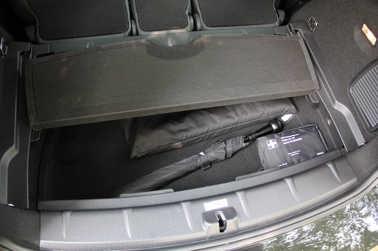 2013 Mini Countryman John Cooper Works All4 rear cargo area