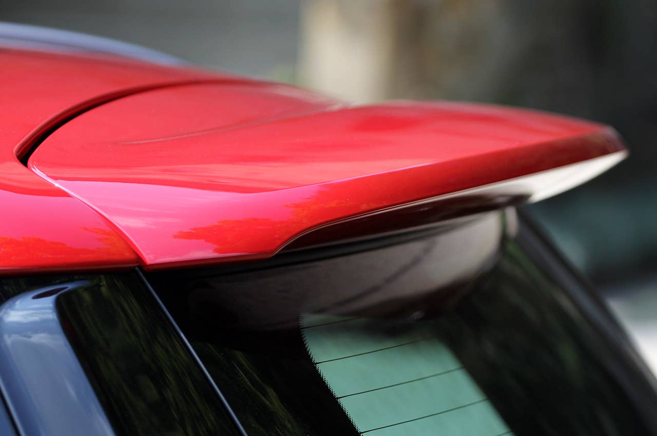 2013 Mini Countryman John Cooper Works All4 roof spoiler