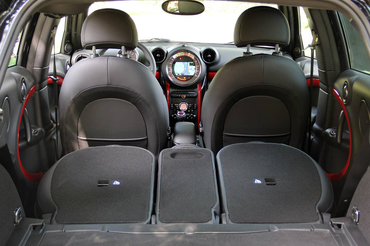 2013 Mini Countryman John Cooper Works All4 rear cargo area