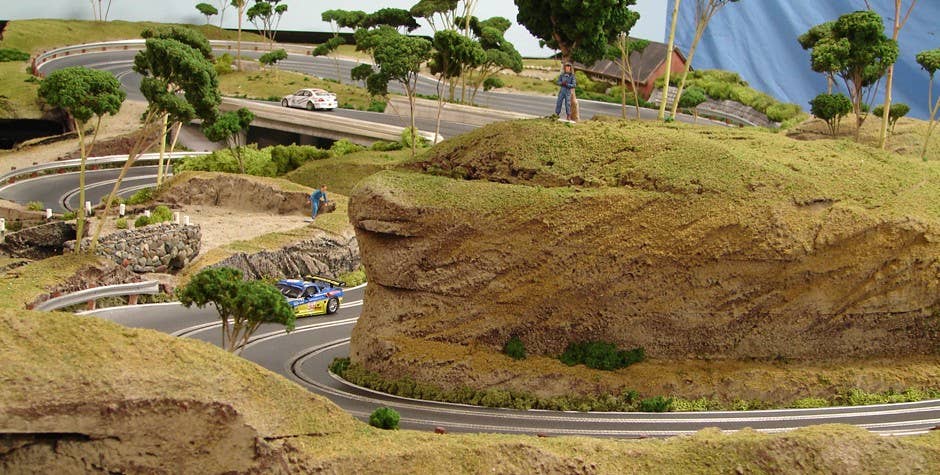Slotmods custom slot car track