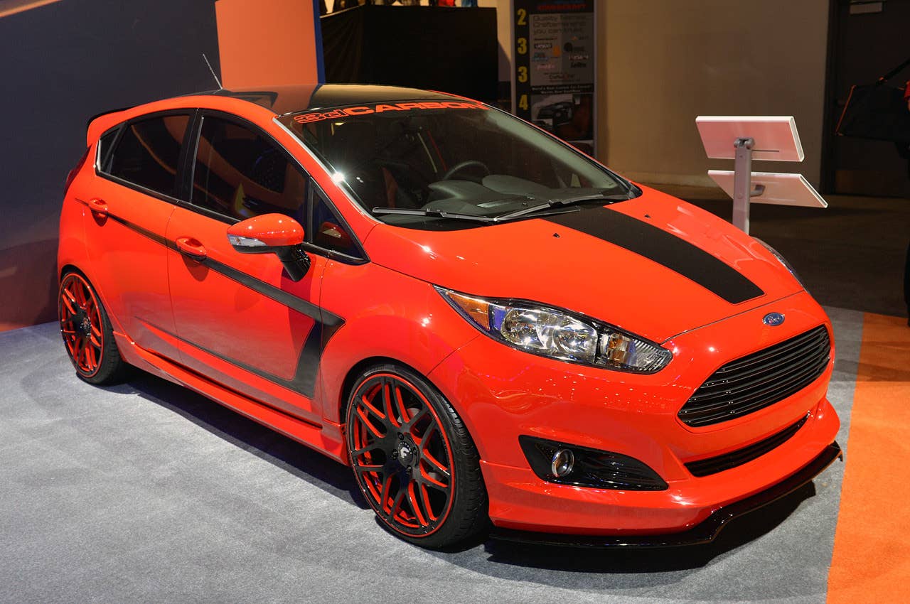 3d Carbon Ford Fiesta ST