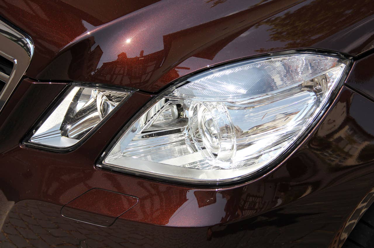 2012 Mercedes-Benz E350 headlights