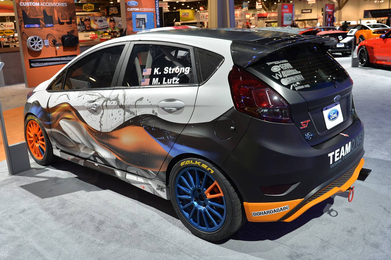 Ice 9 Ford Fiesta ST Rally
