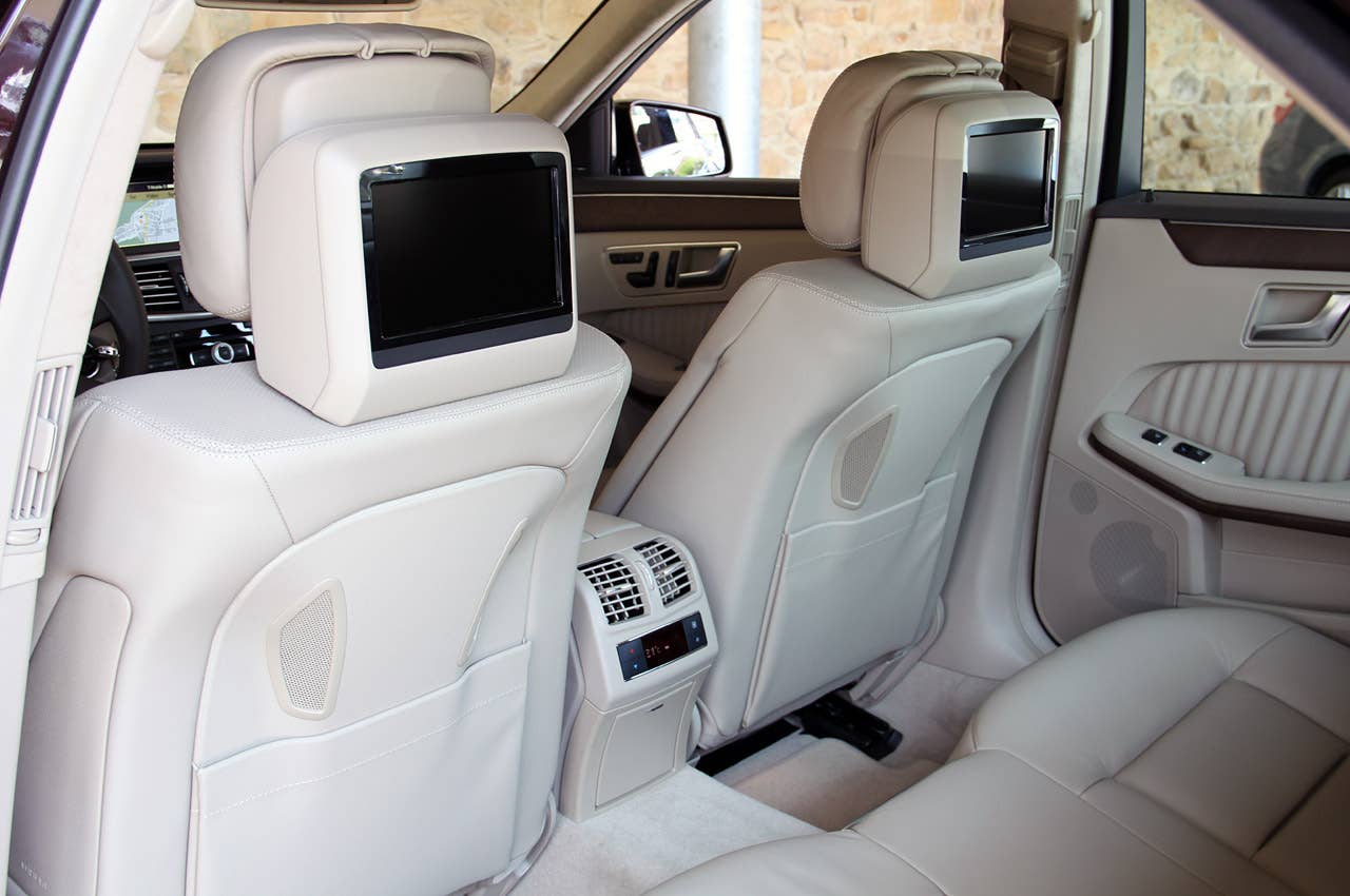 2012 Mercedes-Benz E350 seat backs