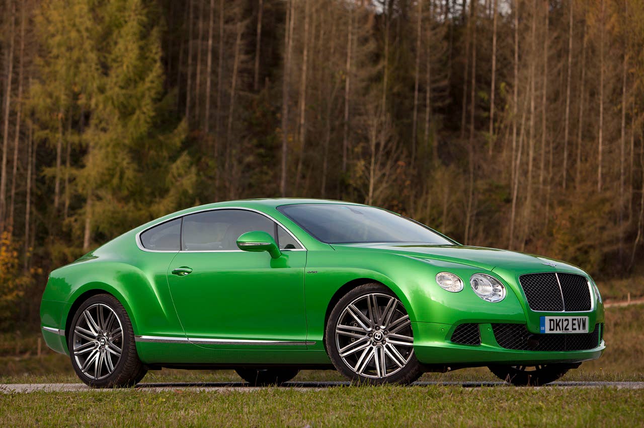 2013 Bentley Continental GT Speed front 3/4 view