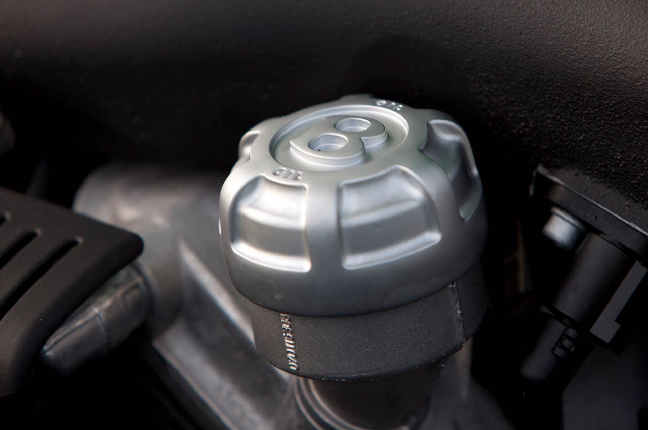 2013 Bentley Continental GT Speed engine detail
