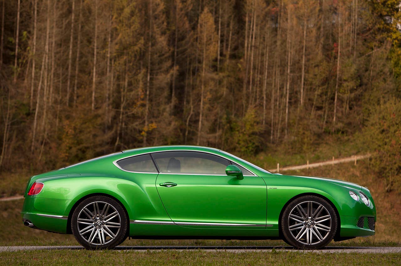 2013 Bentley Continental GT Speed side view