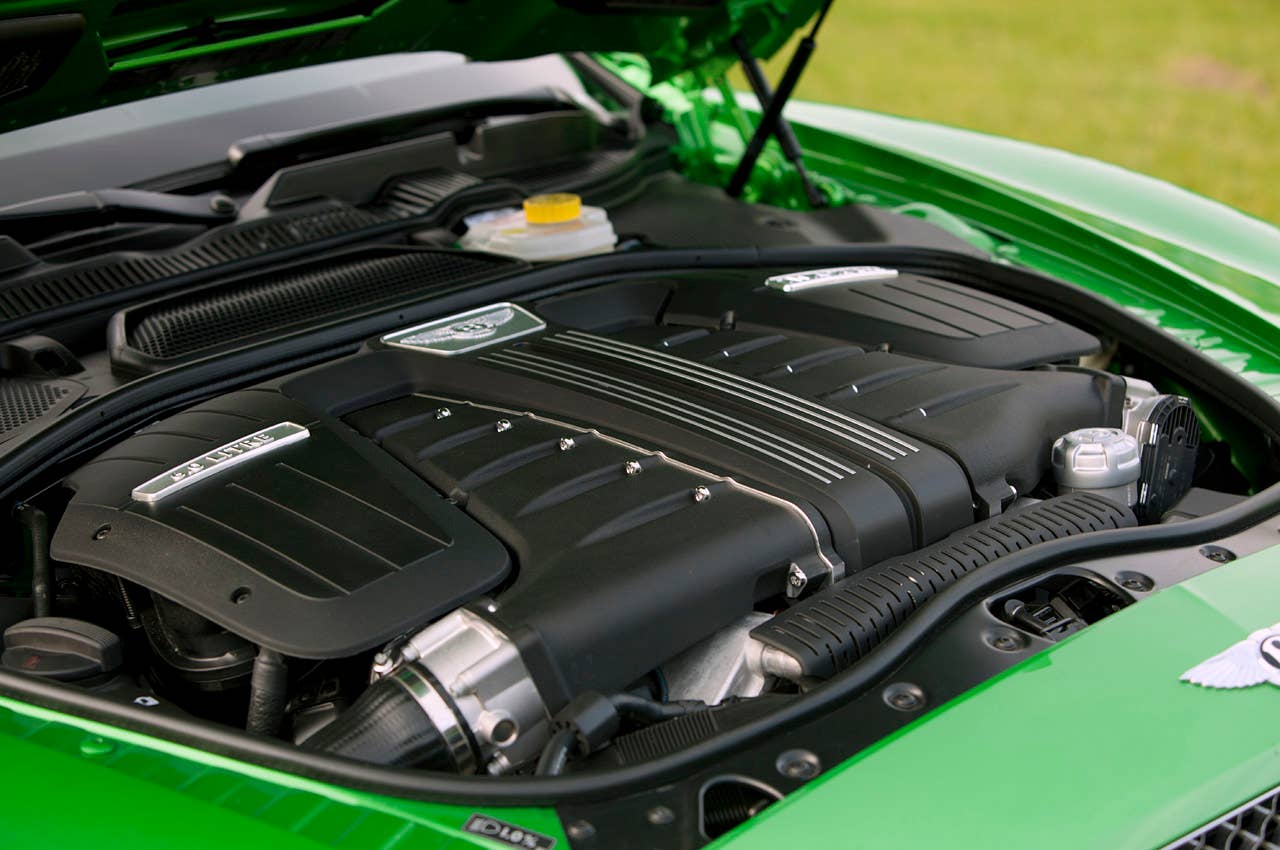 2013 Bentley Continental GT Speed engine