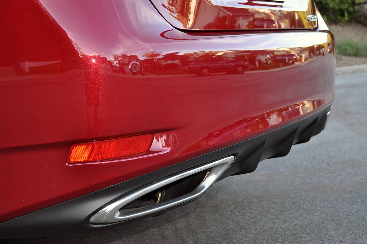 2013 Lexus GS 350 exhaust tips