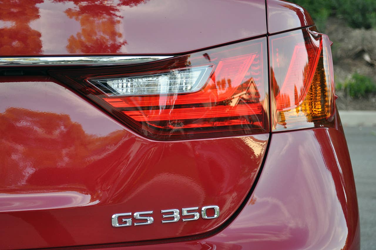 2013 Lexus GS 350 taillight