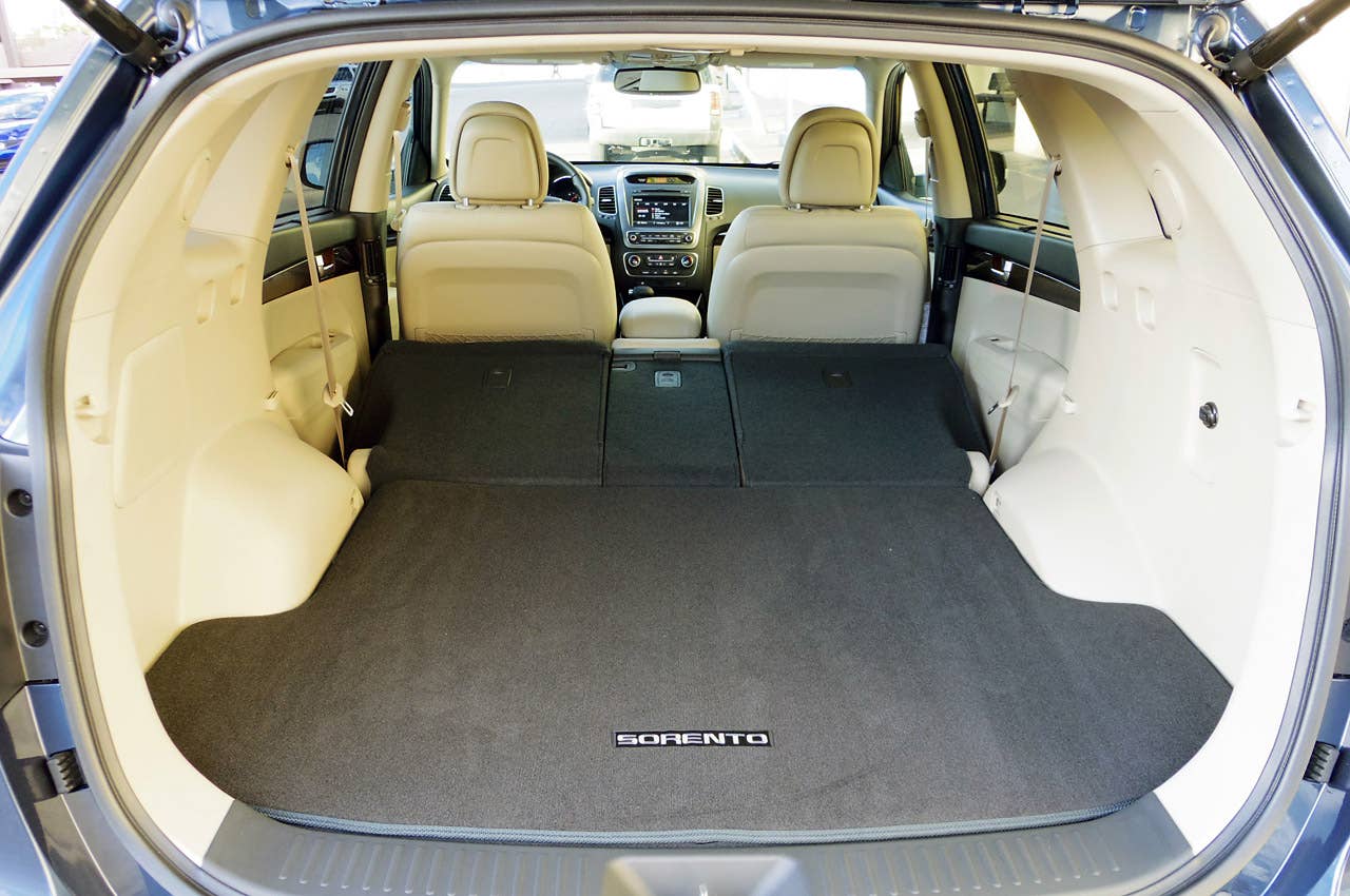 2014 Kia Sorento rear cargo area