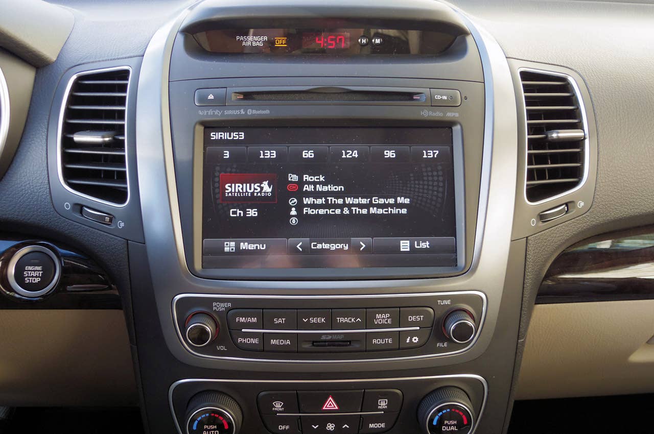 2014 Kia Sorento instrument panel
