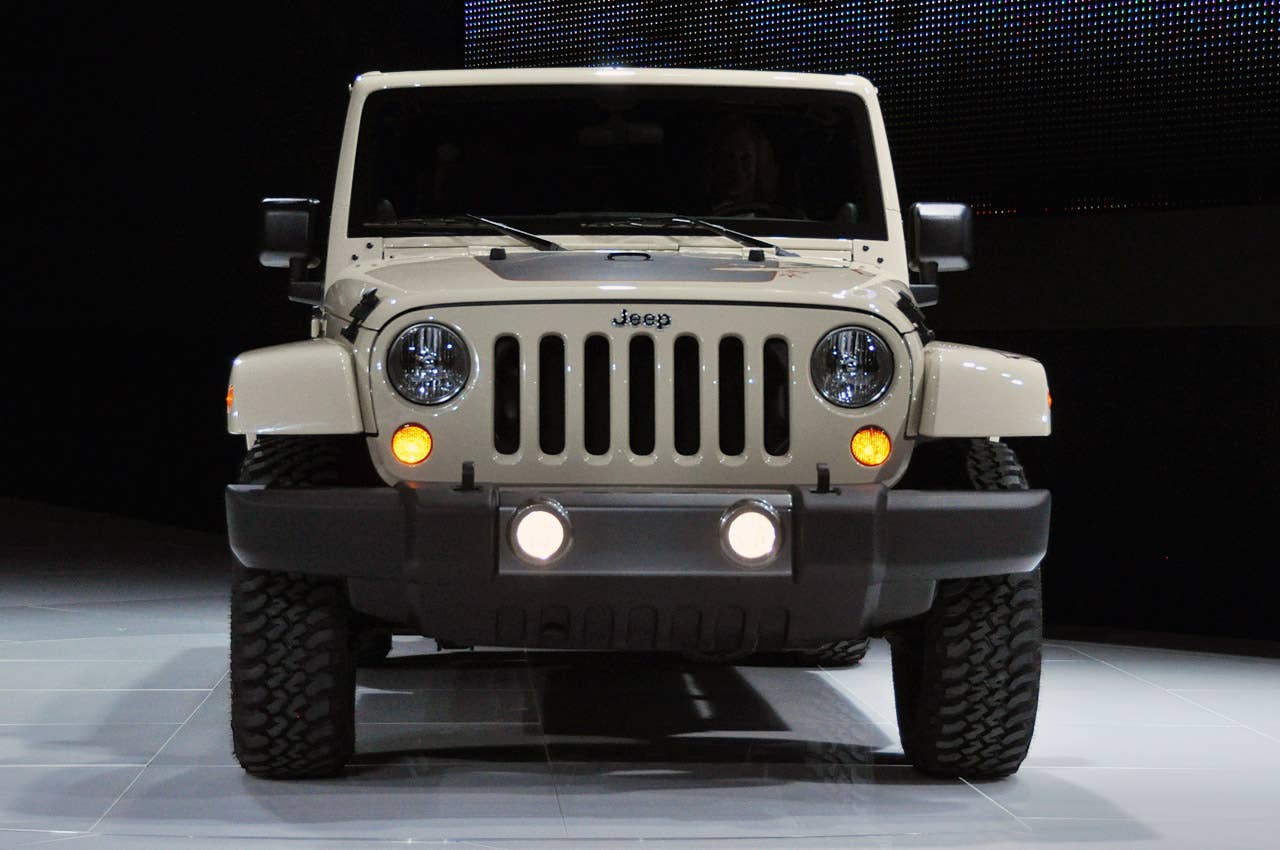 2011 Jeep Wrangler Mojave at the 2011 New York Auto Show
