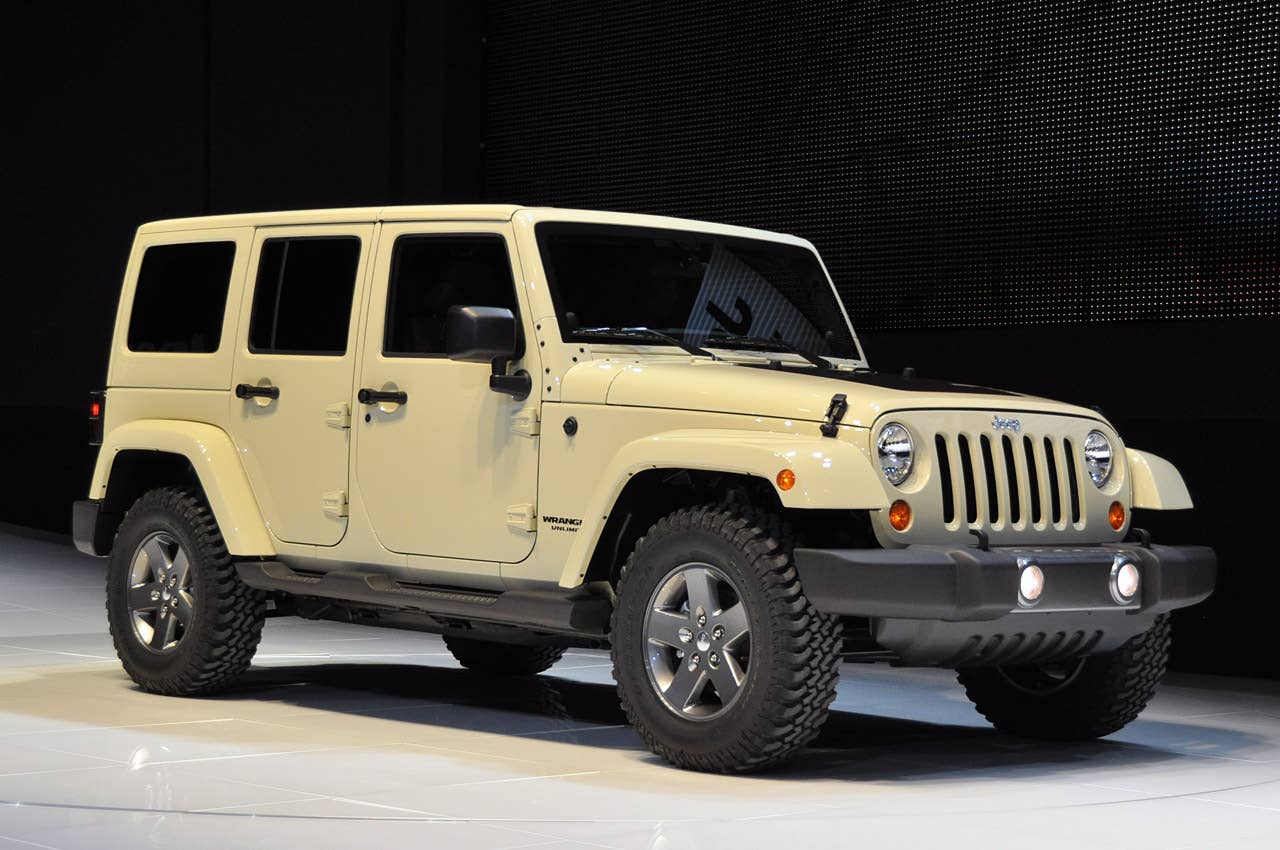 2011 Jeep Wrangler Mojave at the 2011 New York Auto Show