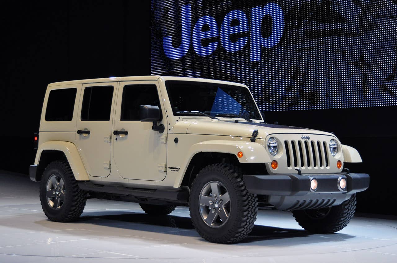 2011 Jeep Wrangler Mojave at the 2011 New York Auto Show