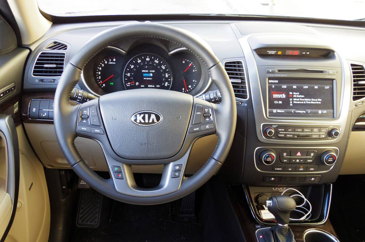 2014 Kia Sorento interior