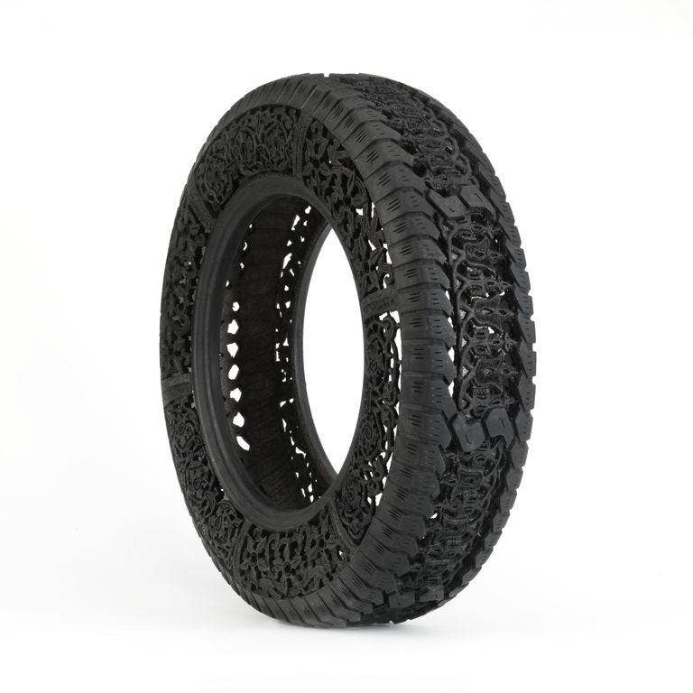 Wim Delvoye Tire Carvings