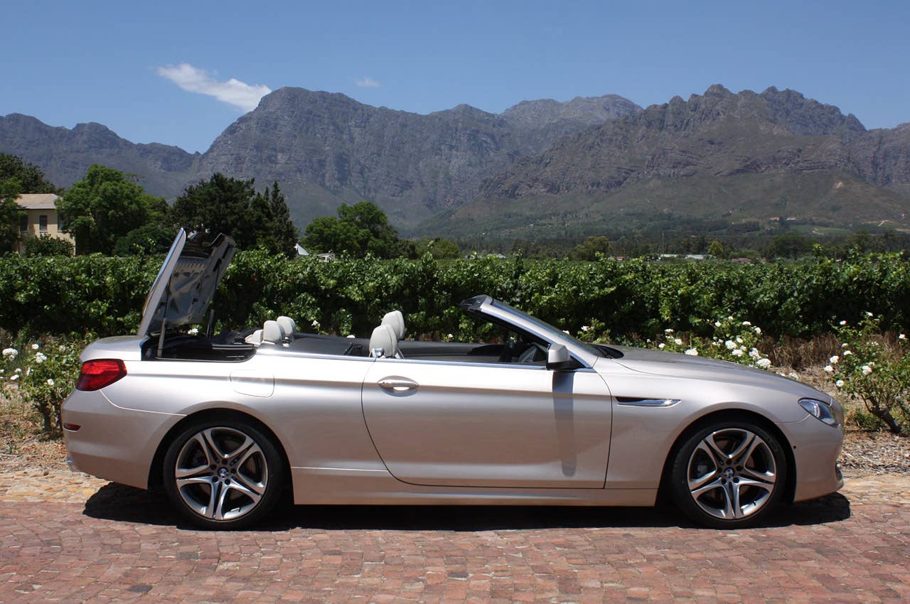 2012 BMW 6-Series Convertible side view