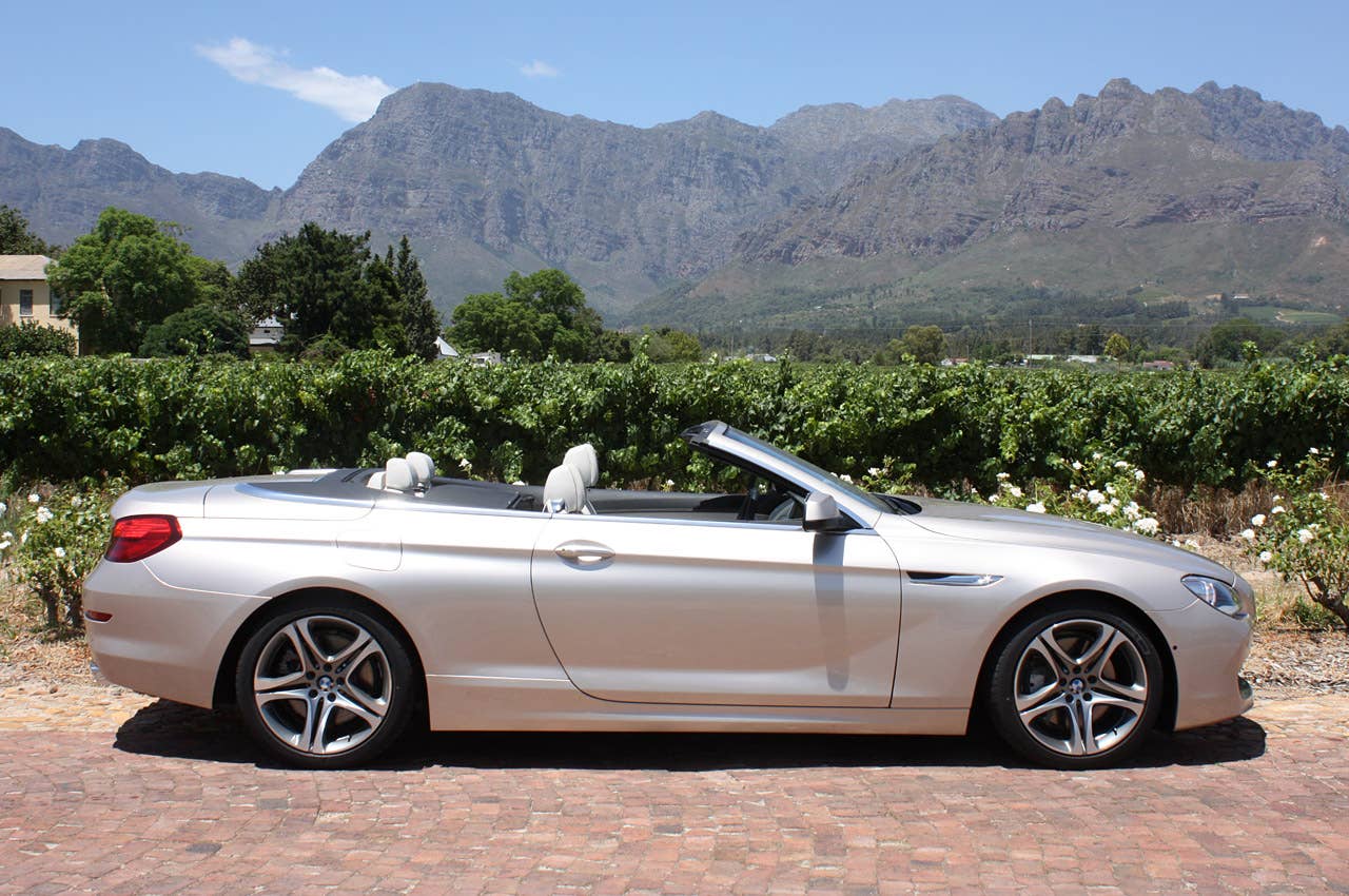 2012 BMW 6-Series Convertible side view
