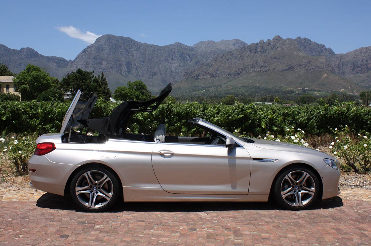 2012 BMW 6-Series Convertible side view