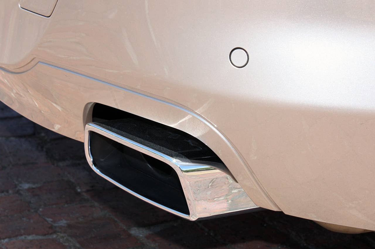 2012 BMW 6-Series Convertible exhaust system