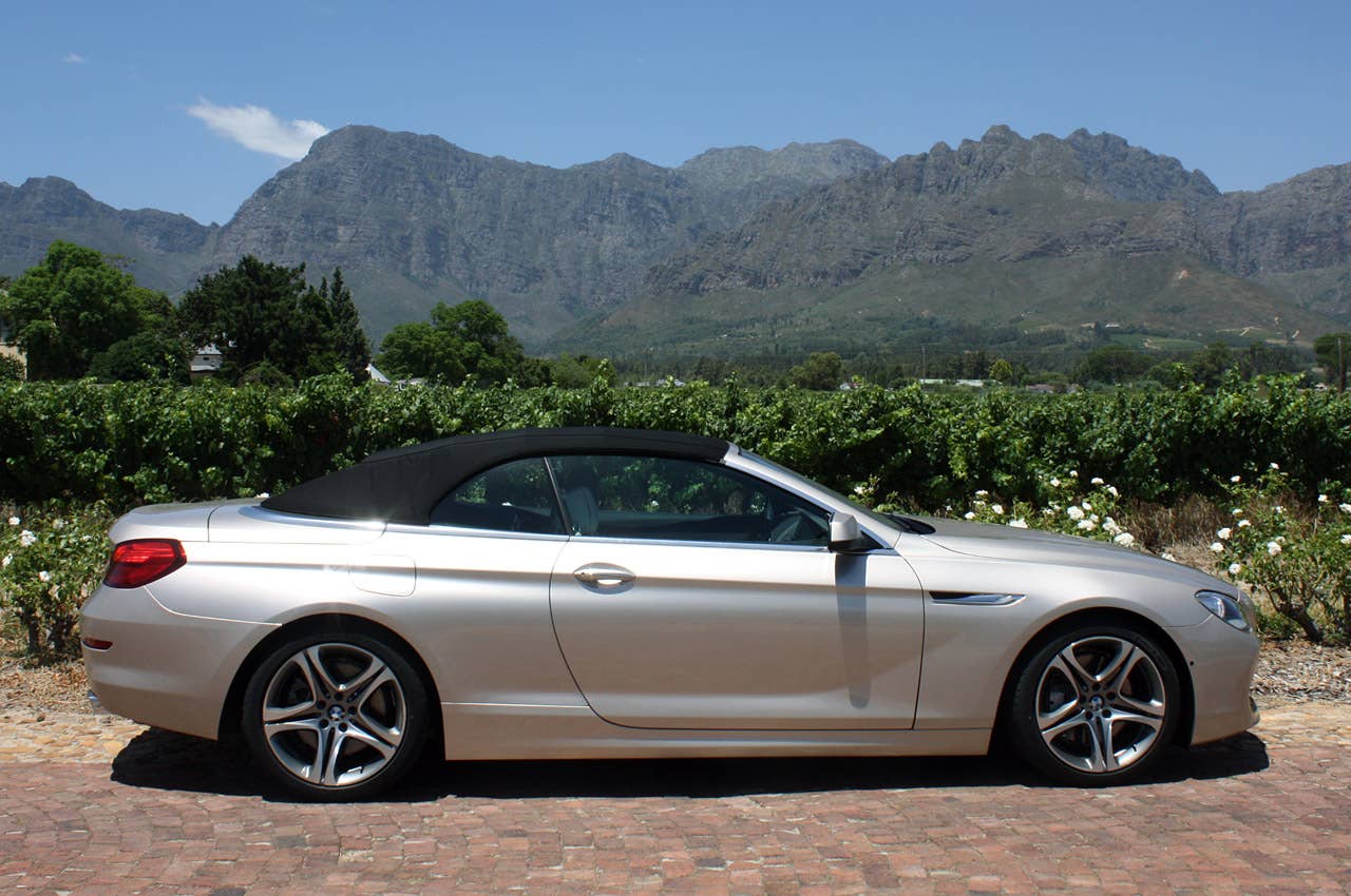 2012 BMW 6-Series Convertible side view