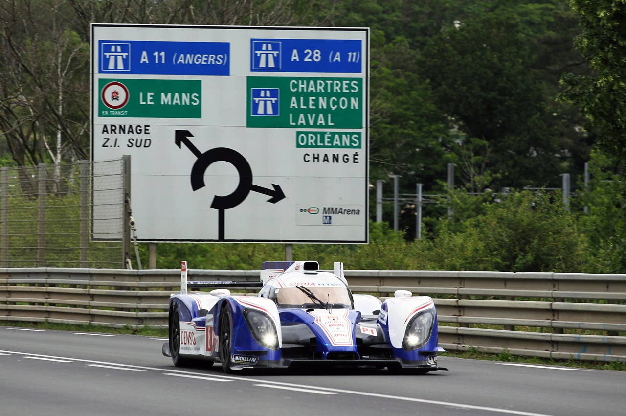 Le Mans Test Day. 3rd June 2012. Le Mans, France.