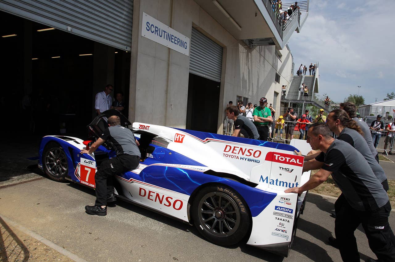 Le Mans Test Day. 3rd June 2012. Le Mans, France.