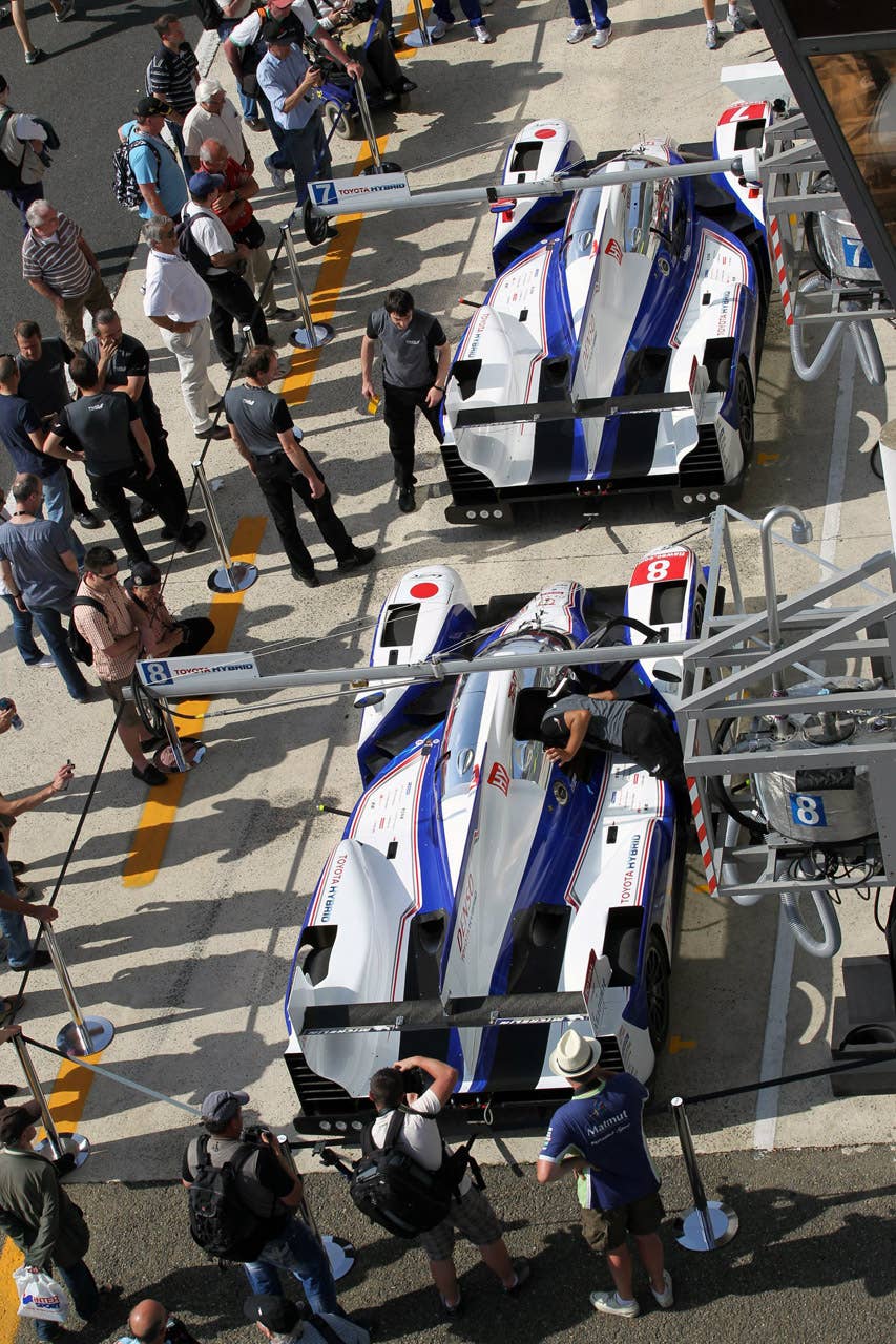 Le Mans Test Day. 3rd June 2012. Le Mans, France.
