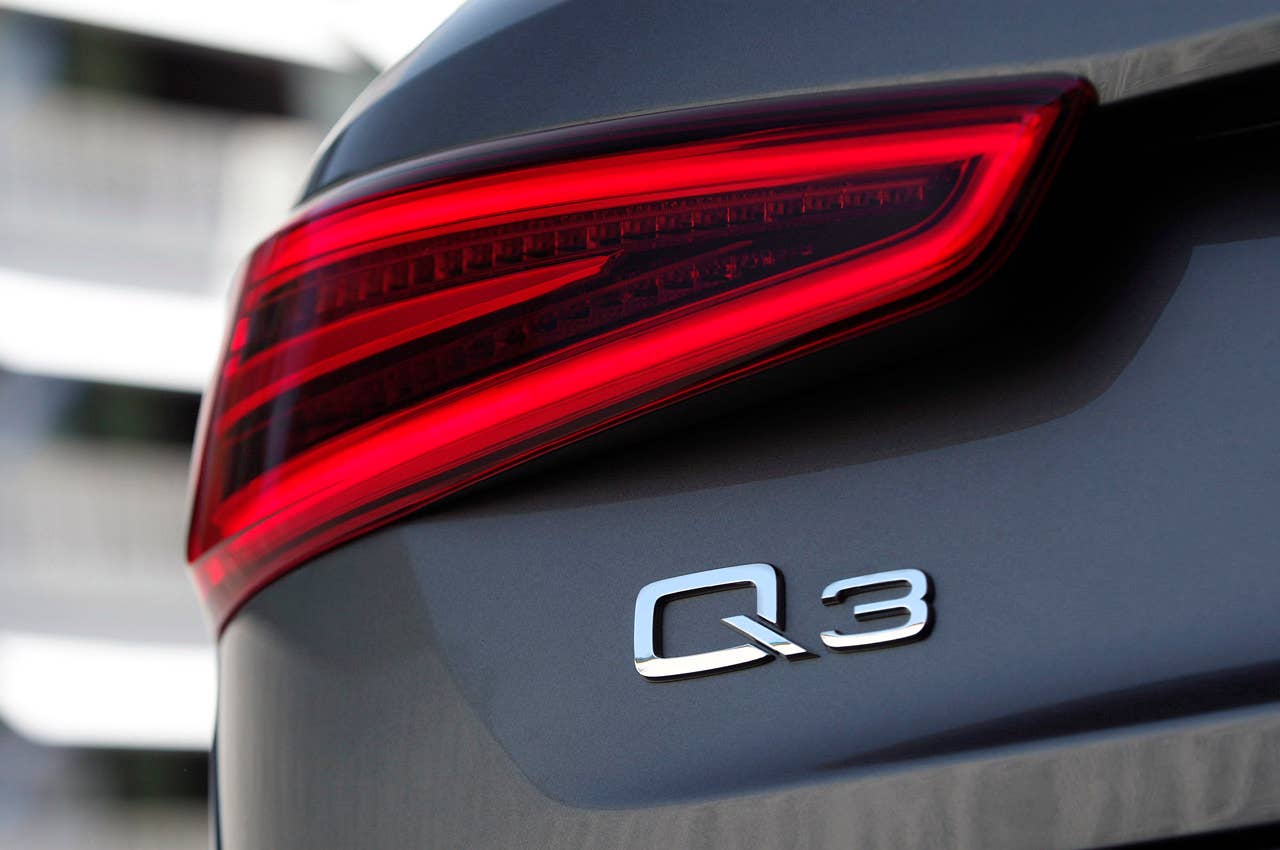 2012 Audi Q3 taillight