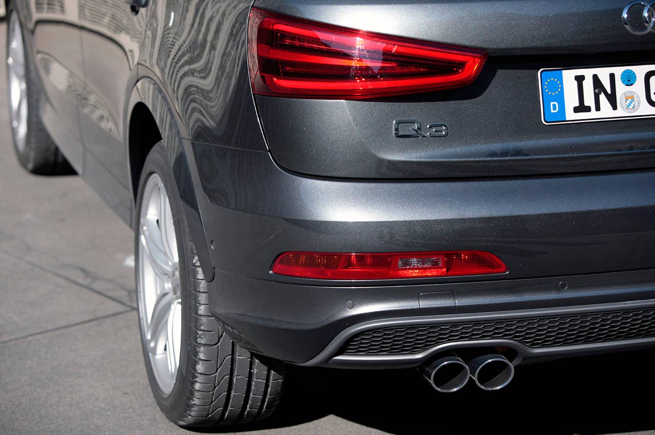 2012 Audi Q3 rear detail