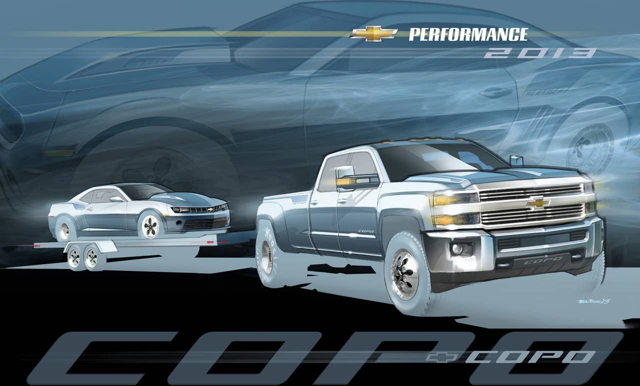 Silverado HD Dually tow vehicle
