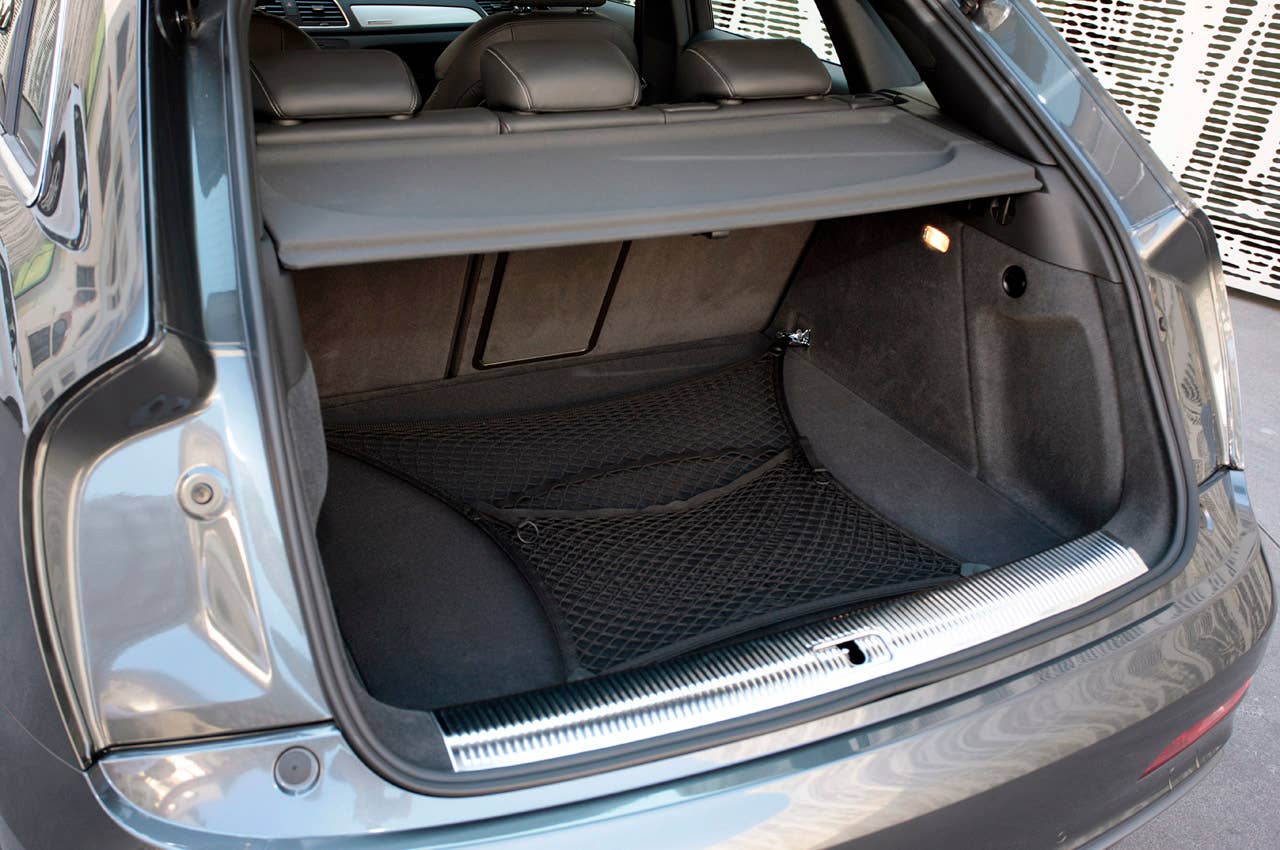 2012 Audi Q3 rear cargo area