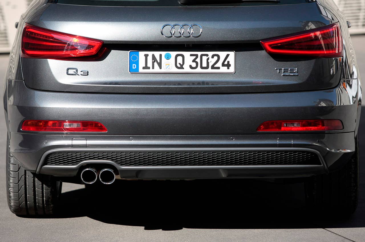 2012 Audi Q3 rear detail