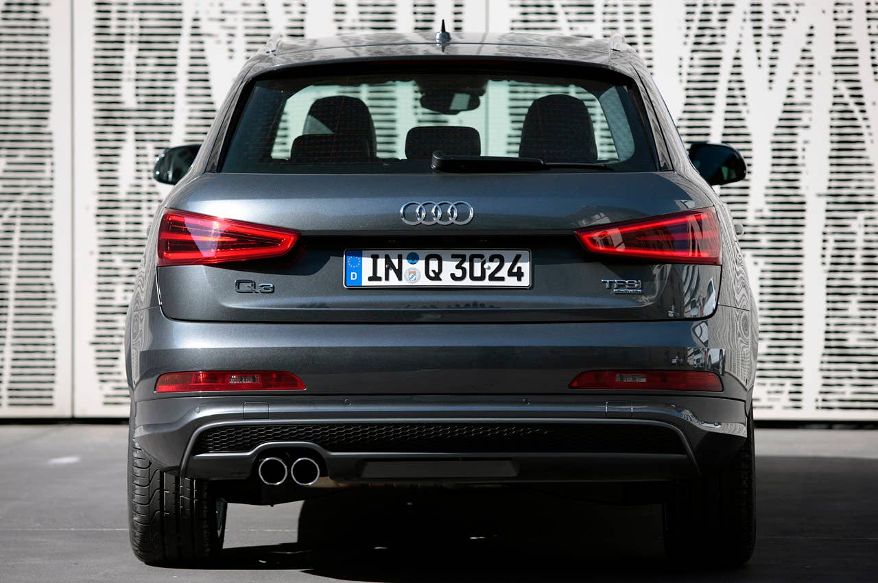2012 Audi Q3 rear view