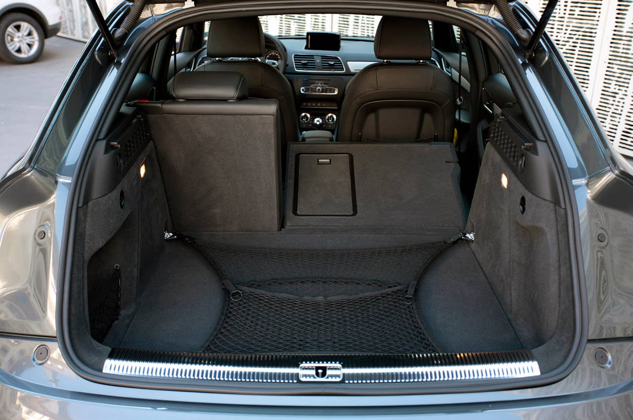 2012 Audi Q3 rear cargo area