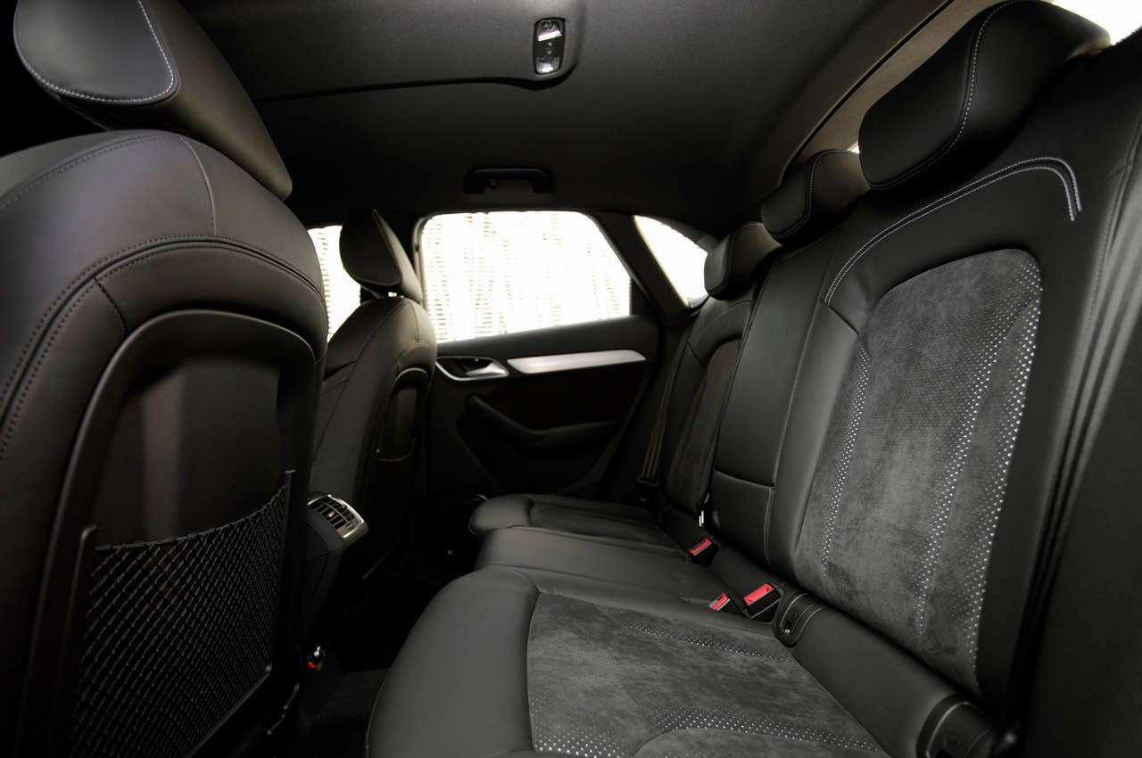 2012 Audi Q3 rear seats