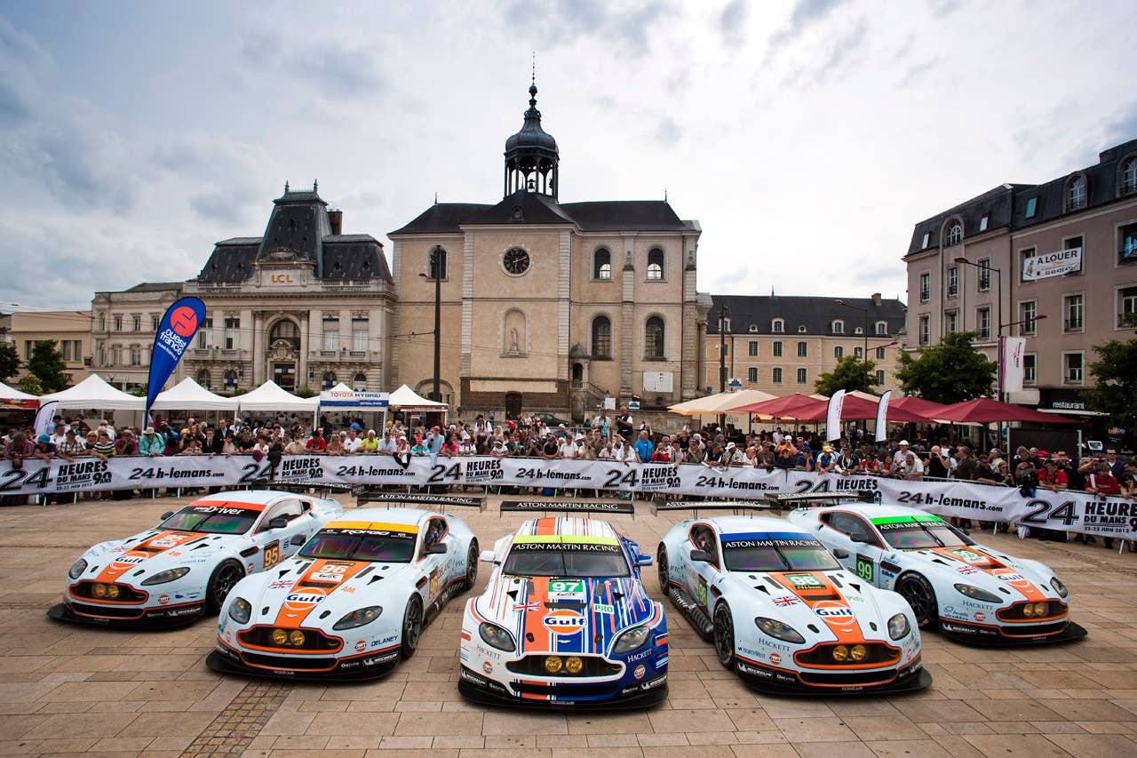 Aston Martin Racing Vantage GTE Gulf Livery