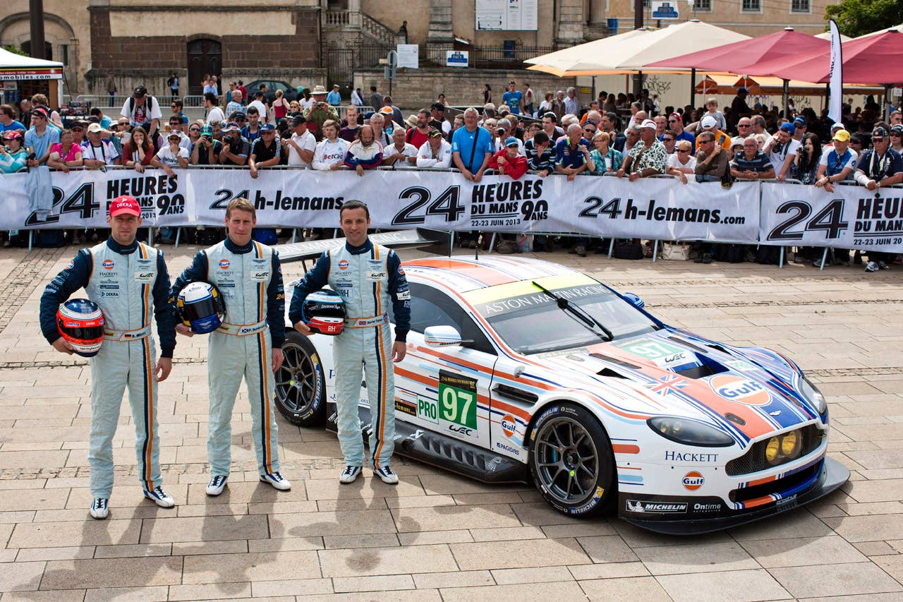 Aston Martin Racing Vantage GTE Gulf Livery
