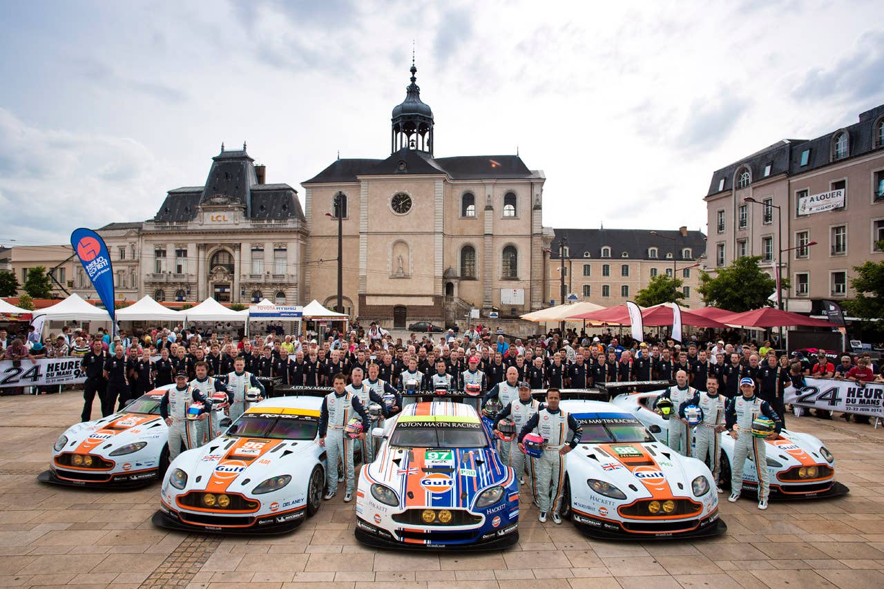 Aston Martin Racing Vantage GTE Gulf Livery
