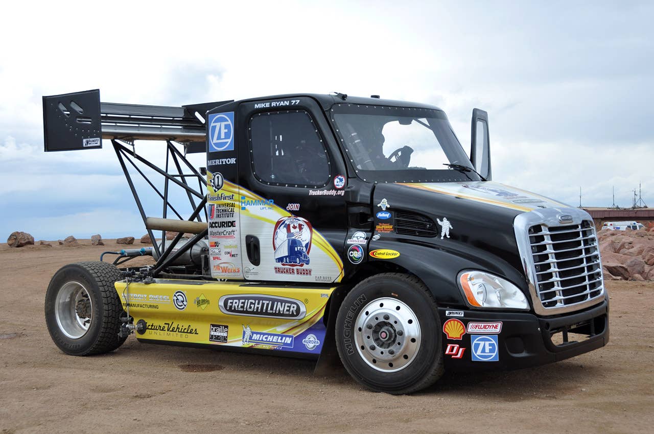 Mike Ryan's Freightliner Cascadia Pikes Peak Special