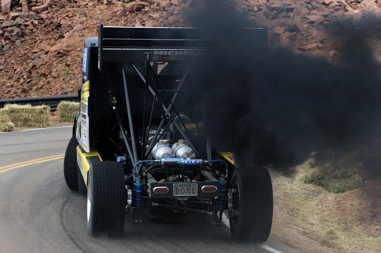 Mike Ryan's Freightliner Cascadia Pikes Peak Special